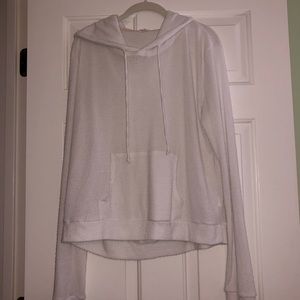 White sweater/long sleeve shirt